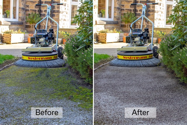 Tarmac driveway Before and After